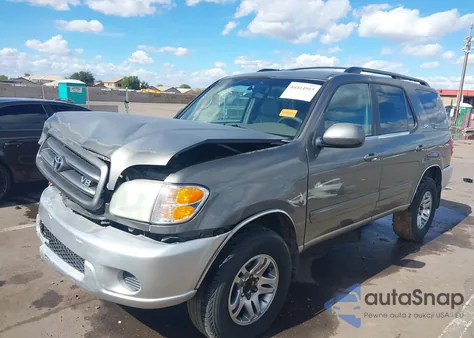 2004 Toyota Sequoia Sr5 V8 z USA, uszkodzony, nr VIN 5TDZT34AX4S213737